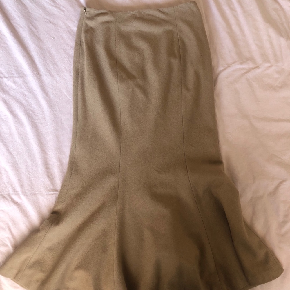 Ralph Lauren Camel Hair Skirt